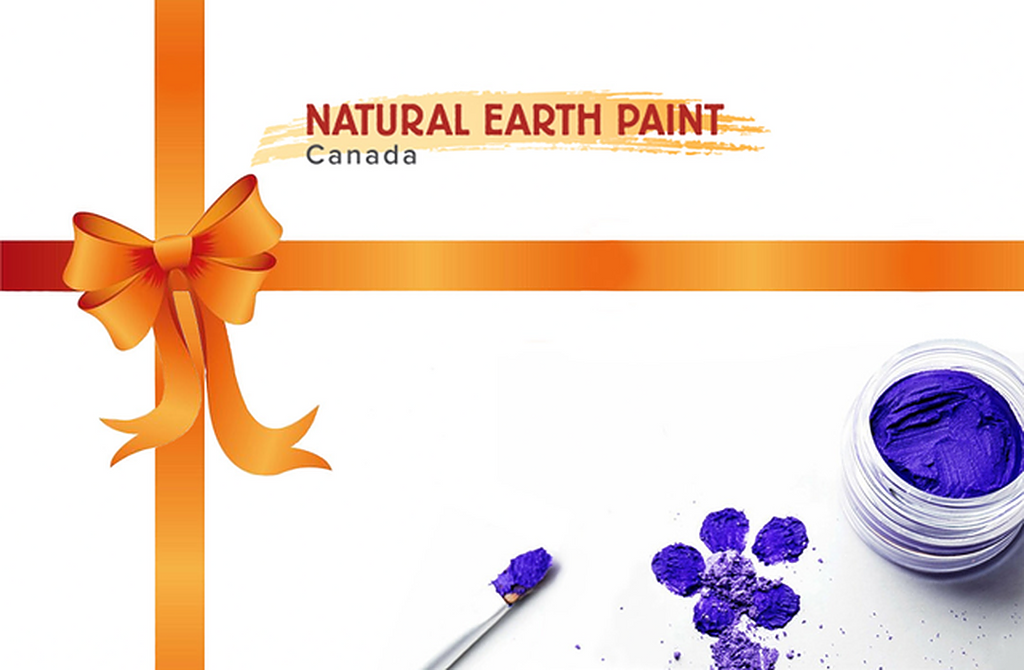 Gift Card Natural Earth Paint Canada