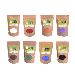 Bulk washable Natural Earth Paint in assorted colours