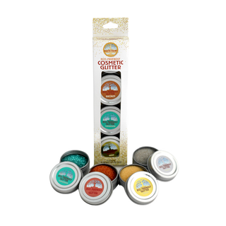 Eco-Friendly Glitter, 4-pack