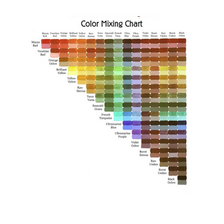 Colour Mixing Chart Printable