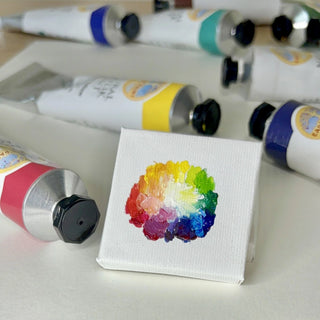 NEW! Natural Acrylik Paint - 4 Colour Box Sets