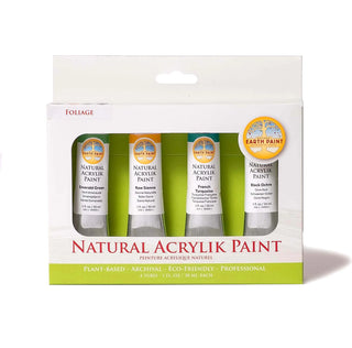 NEW! Natural Acrylik Paint - 4 Colour Box Sets