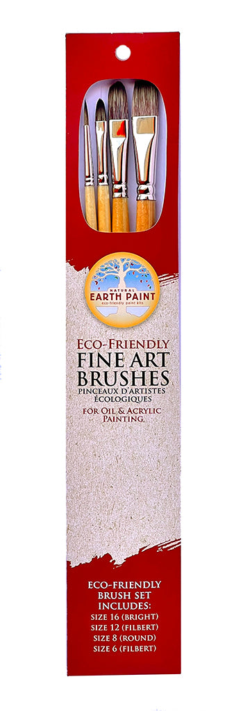 Eco Friendly Fine Art Brushes Natural Earth Paint Canada