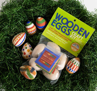 Wooden Eggs Craft Kit
