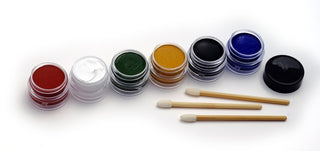 Individual Jars of Natural Face Paint