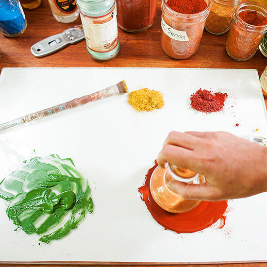 The Complete Ecofriendly Artists Oil Paint Kit Natural Earth Paint Canada